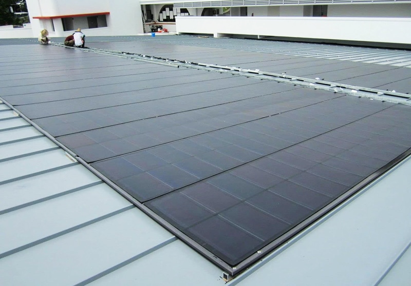 CIGS Thin-film panels-roof